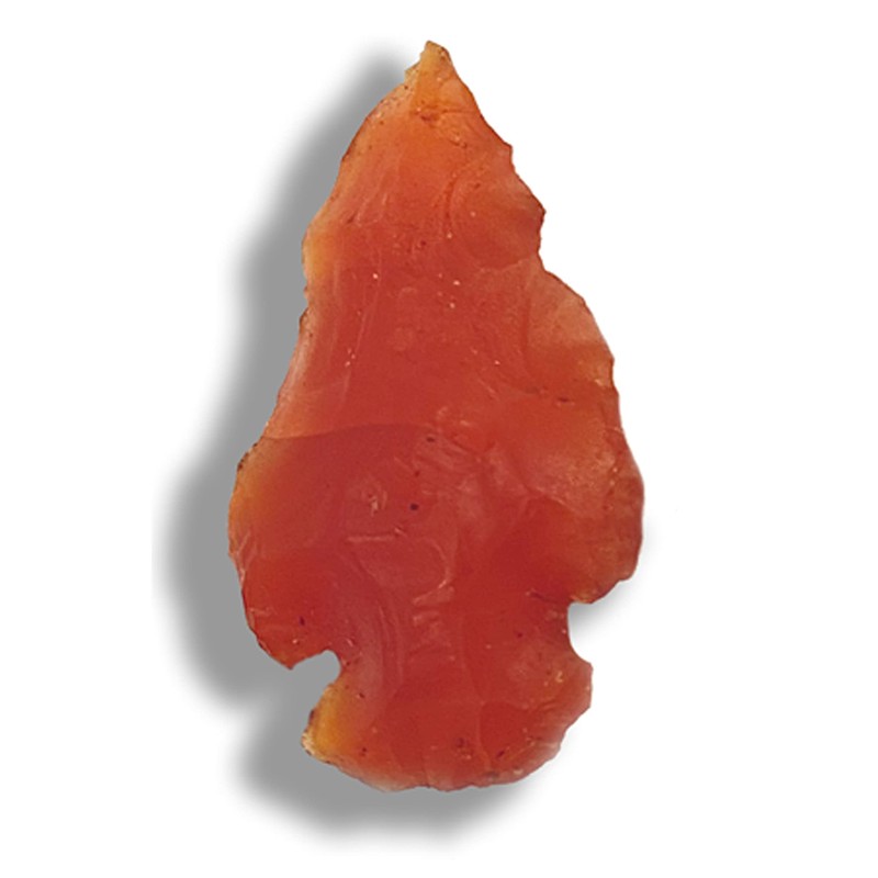 Starborn Carnelian Sarder Natural Gemstone Arrowhead Approx. 3 cm from