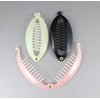 3 banana combs Cream Pink Black set pack 3 small