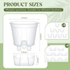 Wonderjune 9 Pcs Self Watering Pots for Indoor Plants with
