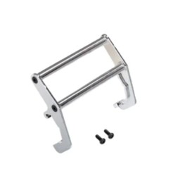 Traxxas TRA8138 Push Bar, Bumper, Chrome (Assembled) (Fits #8137 Bumper)