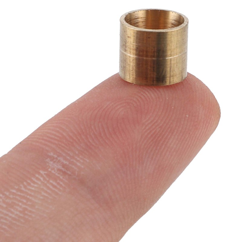 10pcs/Set Brass Cue Tip Snooker Billiard Cue Copper Ferrules Repair