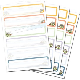 Etiquetas impermeables para biberones, ideales para guardería