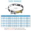 PEROMI 10Pack T Bolt Hose Clamp 58-65mm for 2" Hose