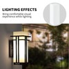 Yoenecea Replacement Glass Lamp Shade, 1 Pack Square Lampshade with