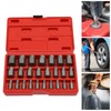 Bolt Extractor Set, 25PCS Multi-Spline Screw Extractor Set Hex Head
