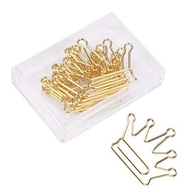10pcs Crown Shape Paper Clips Bookmark Marking Document Organizing Clip for Office School Stationery Supplies