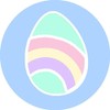 144 Easter Eggs 30mm School Reward Stickers for Teachers, Spring