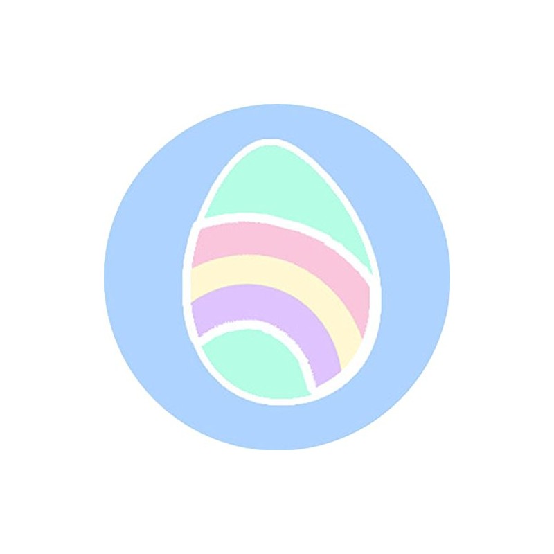 144 Easter Eggs 30mm School Reward Stickers for Teachers, Spring