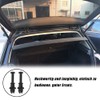 Pack of 4 Parcel Shelf Clips, Parcel Shelf Retaining Strap,