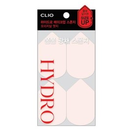 SELLERHUBSHOP Clio Hydro Makeup Sponge Original Edge 4-Pack / 클리오 하이드로 메이크업 스펀지 오리지널 엣지 4개입