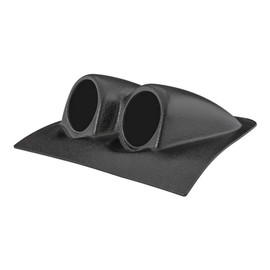 GlowShift Black Dual Dashboard Gauge Pod Compatible with Pontiac GTO 2004-2006 - ABS Plastic - Mounts (2) 2-1/16" (52mm) Gauges to Vehicle's Dash