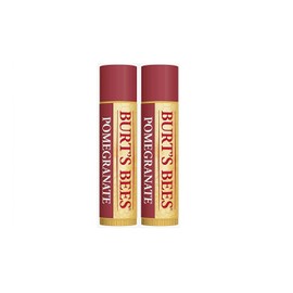 Burt's Bees Lip Balm, Pomegranate Oil, 0.15 oz, 2 pack, Burgundy,(ba-boo-byi-com2551)