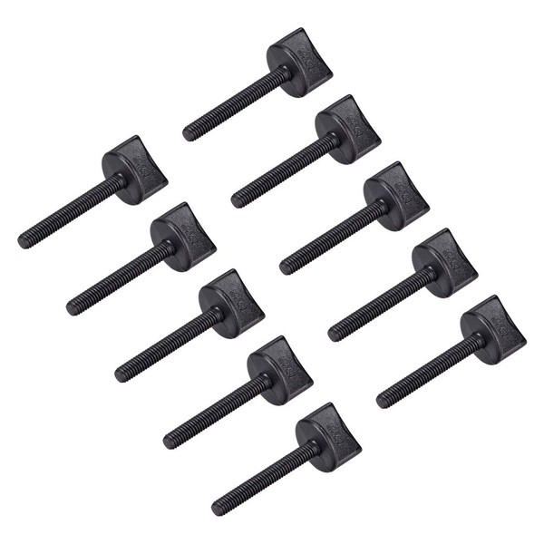 sourcing map M4 x 30mm Thumb Screw Bolt Hand Driven