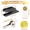 Book Embosser Handle: for 40MM Diameter Stamp Size, Book Embosser