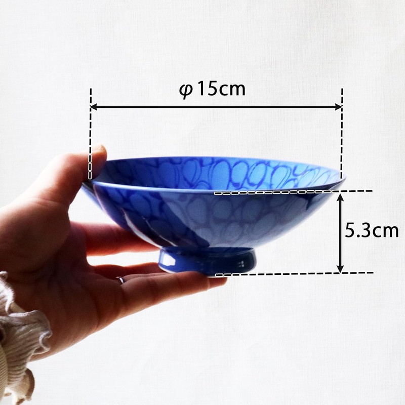 Hakusan Pottery Flat Tea Wan, Tea (Approx.) φ5.9 x 2.1
