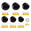 16~30 mm Large Black Safety Eyes for Amigurumi Crochet Crafts