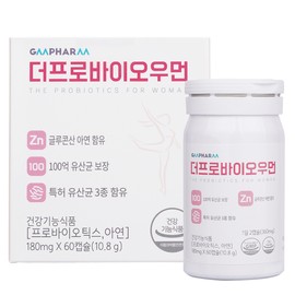 Partner_Reference GM Pharm The Pro Bio Woman Lactobacillus Nutrient 60 tablets x 1 / 지엠팜 더프로바이오우먼 유산균 영양제 60정X1개