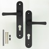 KOTARBAU® Door Handle 72 mm Right Left for Profile Cylinder