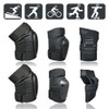 6 Pcs Adults Kids Knee Pads Elbow Pads Wrist Pads