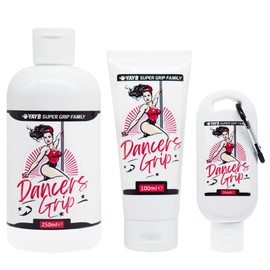 Dancers Grip by YAYB for Pole | Liquid Chalk alternative | Advanced Anti Sweat Formula | Climbing | Weightlifting | Bodybuilding | Gymnastics | Gaming | Strength Sports (250ml)