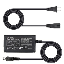 Camulti CA-110 Power Adapter Supply kit for Camera,Replacement of Canon CA-110 CA110 CA-110E, Compatible with Canon VIXIA HF M50 M52 M500 R20 R200 R400 LEGRIA HF R205 R206 R26 R200 R506 Camcorders etc
