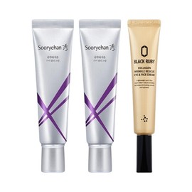 Sooryehan Glutathione Freckle Blemish Cream 60ml x2 + Black Ruby Collagen Eye Cream 30ml / 수려한 글루타치온 기미 잡티 크림 60ml x2 + 블랙루비 콜라겐 아이크림 30ml