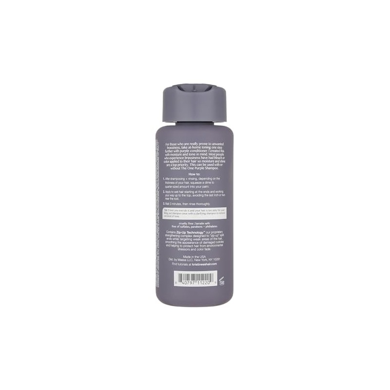 Kristin Ess Conditioner The One Purple, 10 onzas (295.73ml)