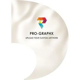 Color Guard Flag - CUSTOM ARTWORK UPLOAD - Practice Flags, Marching Band Flags, Curved Rectangle Indoor Competition, Performance ARC Flag, Vibrant Colors, Made in USA, Durable Polyester Silk (SWING-S8)