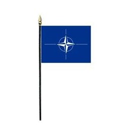 North Atlantic Treaty Organization (NATO) Miniature Flag (4 in. x 6 in.)