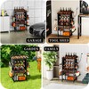 All-Metal Heavy-Duty Power Tool Organizer with Charging Station 8 AC