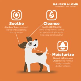 Project Watson Ear Wash for Dogs, Gentle pH Balanced Formula to Help Support Ear Health & Hygiene, Contains Aloe Leaf Juice, Glycerin & Propylene Glycol, Hydrogen Peroxide & Fragrance Free, 4 Fl Oz