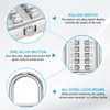 PATIKIL 10 Digit Combination Lock, 5 Position Locking Mechanism Push
