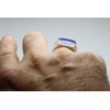 Beautiful Signet Ring 925 Silver with Lapis Lazuli, Silver