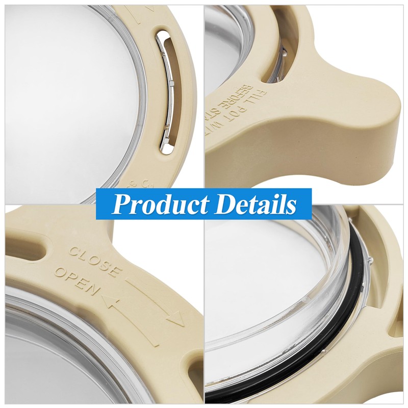 350090 Clamp and 350091 Lid Replacement for Superflo Inground Pool