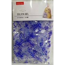 Silica gel (small portions) 0.07 oz (2 g) packets x 20 bags