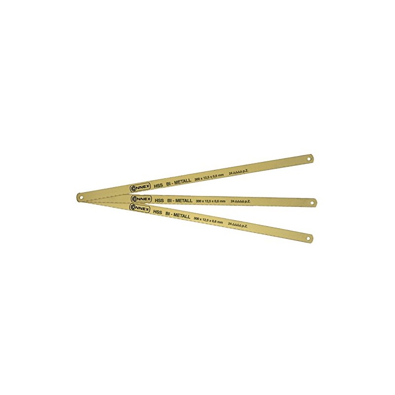 Connex COXT930005 Metal Saw Blades Set, Gold, One Size Set
