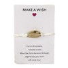 B Jewelry Collection Golden Cowrie Shell Cord Wish Anklet Bracelet