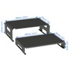AEONS Versatile 2-Piece Monitor Stand Riser Desk Organizer, Ergonomic 2-Tier