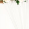 MLMW Ivory Chiffon Fabric by The Yard 5 Yards 60"
