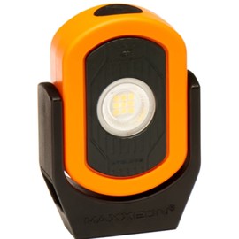 MAXXEON MXN00813 - WorkStar 813 Cyclops Rechargeable Work Light, IP64, 6' Drop Test, HiViz Orange