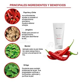 MARCA REAL 2 Pzas Gel De Masaje Balsamo De Pimentón Paprika Y Chile Farmasi Dr C TUNA 150ml con u