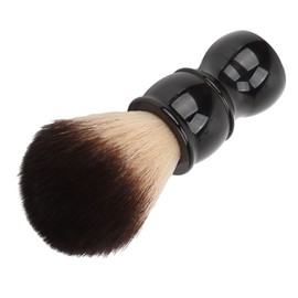 Men Shaving Brush Portable Ergonomic Resin Handle Nylon Soft Hair Shaving Brush for Face Grooming