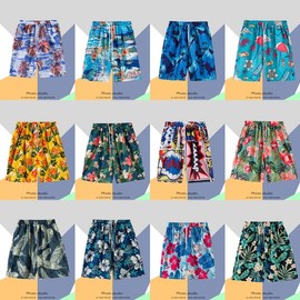 Men's Beachwear Board Shorts Swim Trunks Beach Shorts TK14 XL/Yellow K2137 5ea