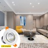 CXWV 3 Inch LED Recessed Downlight, 5W COB Ceiling Light