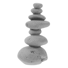 SUPVOX Exquisite Craftsmanship Outdoor Landscape Stone Zen Stacking Stones for Garden Decor Scenery
