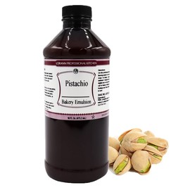 Lorann Oils Pistachio Bakery Emulsion: Genuine Pistachio Aroma, Perfect for Boosting Nutty Notes in Baked Goods, Gluten-Free, Keto-Friendly, Pistachio Extract Substitute Essential for Your Kitchen