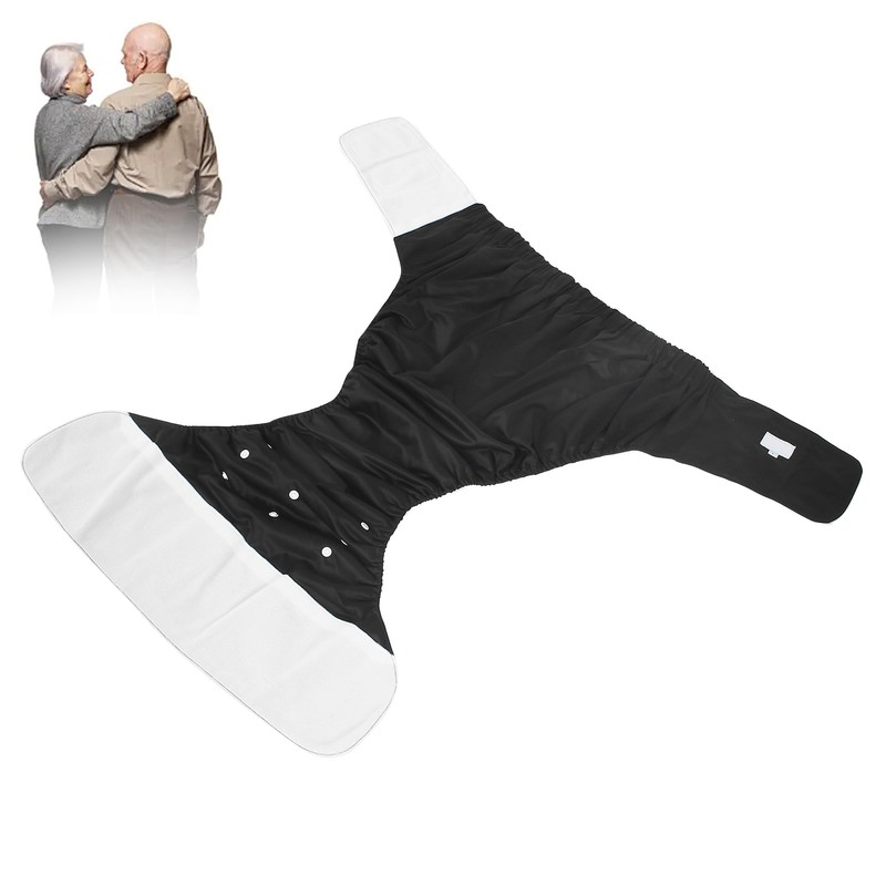 Adult Diaper Reusable Elderly Incontinence Nappy Washable Adjustable Diaper Pants404