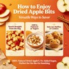 13.4oz Crispy Dehydrated Apple Dices - One Ingredient, Just Apples