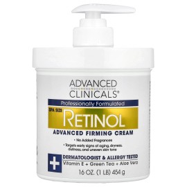 Retinol, Advanced Firming Cream, 16 oz (454 g)