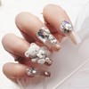 XUZOO 24 Pcs Nail Tips, Fake Nails, Short, Long, Cute,
